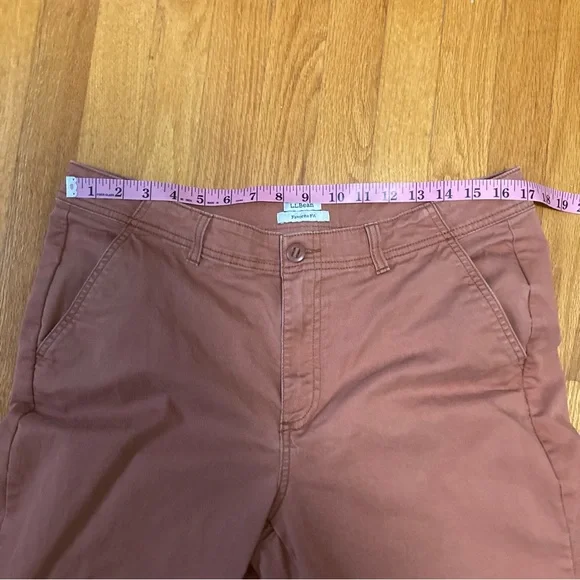 2 Pairs LL Bean Stretch Canvas Pants 14 - Picture 8 of 12
